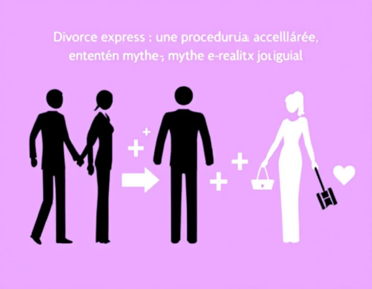 Divorce express : une procédure accélérée entre mythe et réalité juridique