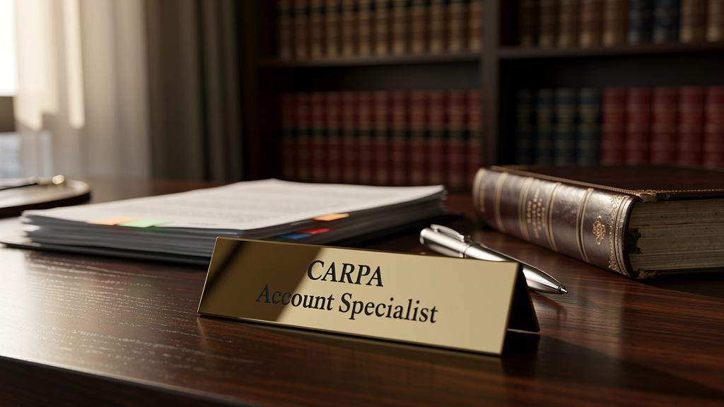 Quelles sont les spécificités d'un compte carpa en 2026